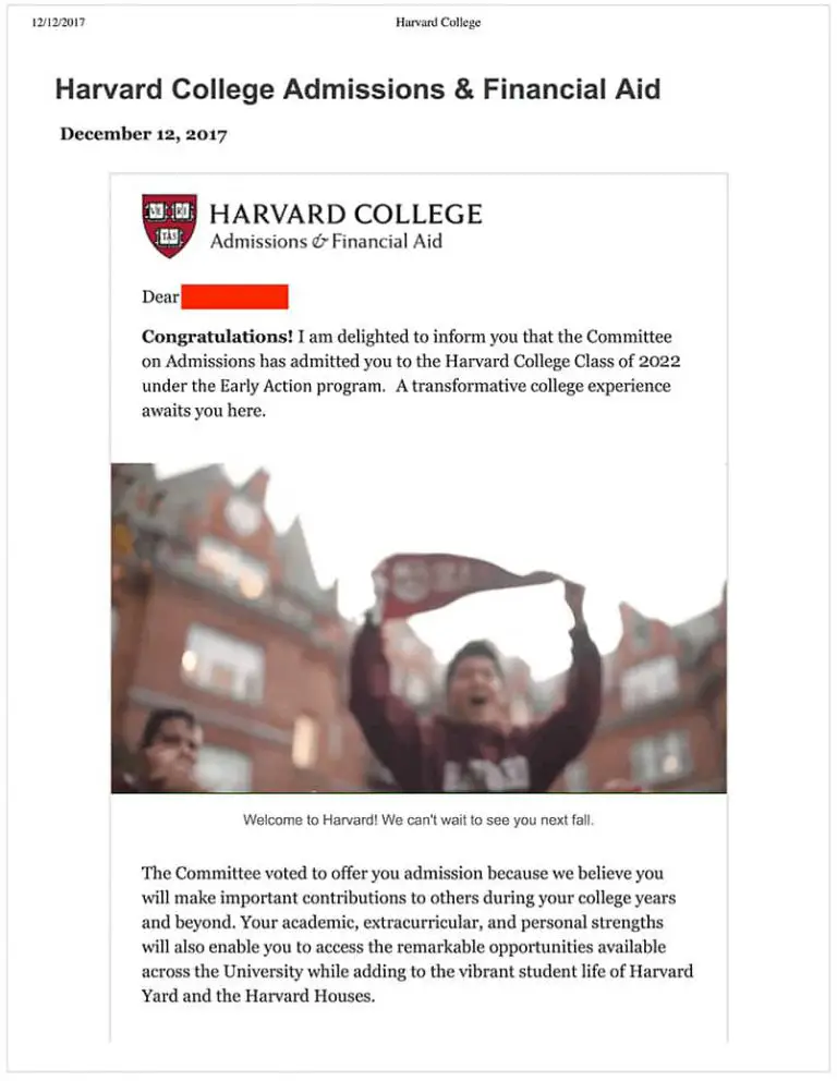 Harvard Decision Letters Ivyhub