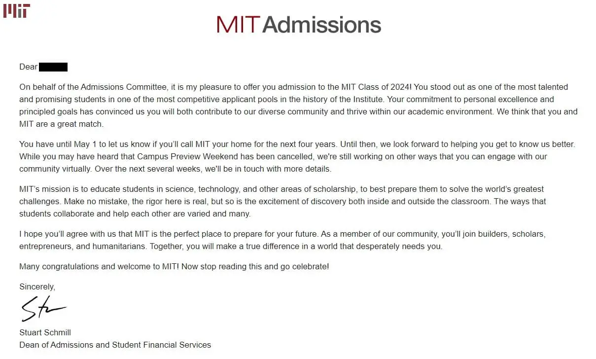 MIT Decision Letters IvyHub